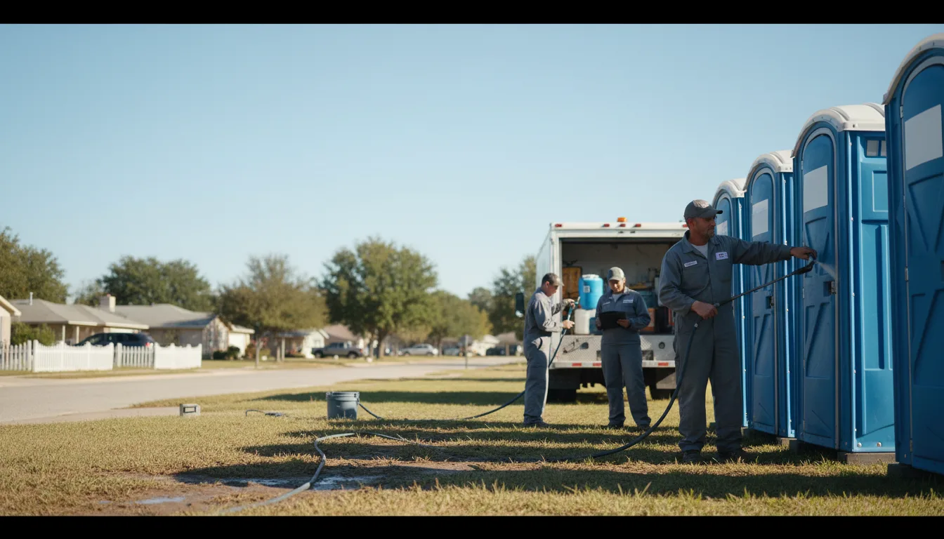 Long-Term Portable Toilet Rental in Chunky, MS near me